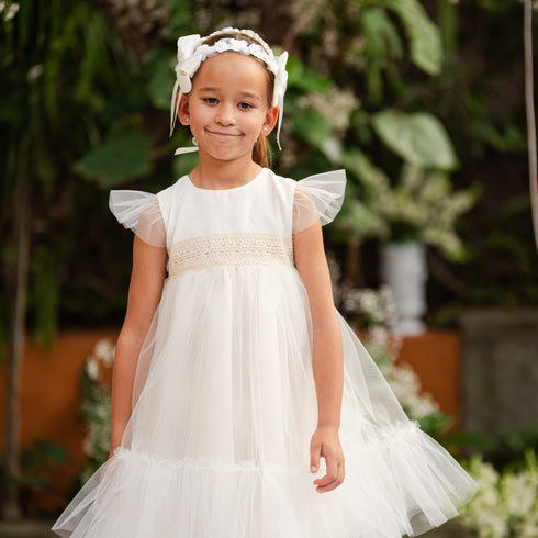 Vestido de ceremonia campanita