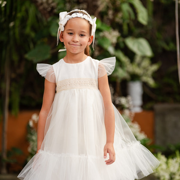 Vestido de ceremonia campanita