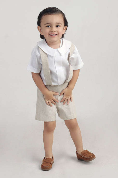 Conjunto lino con tirante