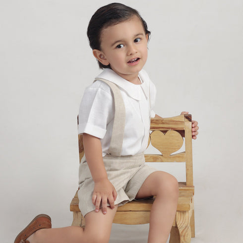 Conjunto lino con tirante